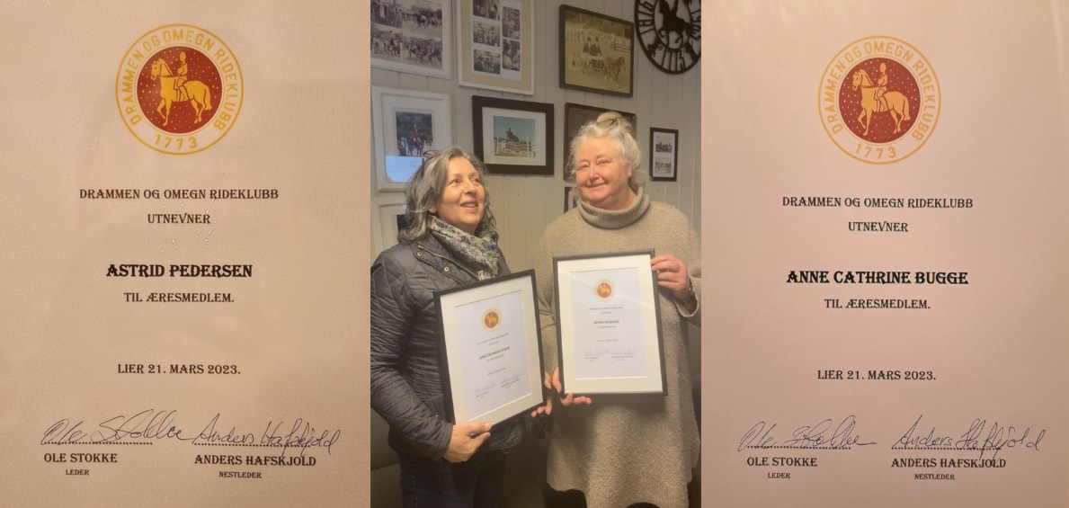 Nye æresmedlemmer av D.O.R.